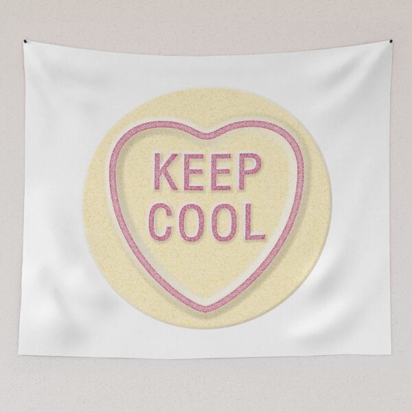 Item preview, NDVH Love Heart KEEP COOL designed and sold by Nik’s T-Shirts.