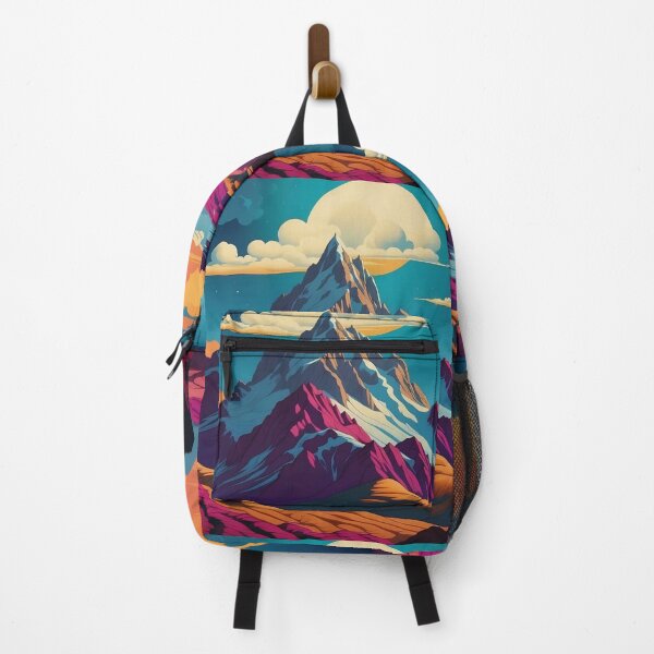 Item preview, Mystical Twilight Over Vivid Mountainous Terrain designed and sold by ArtComixHaven.