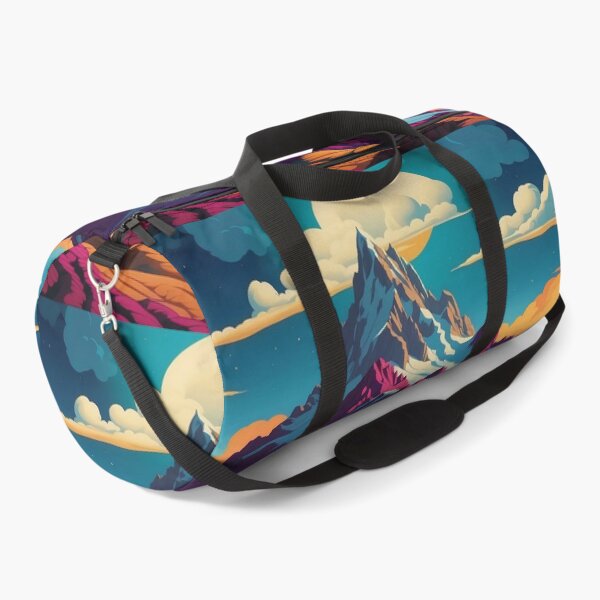 Item preview, Mystical Twilight Over Vivid Mountainous Terrain designed and sold by ArtComixHaven.