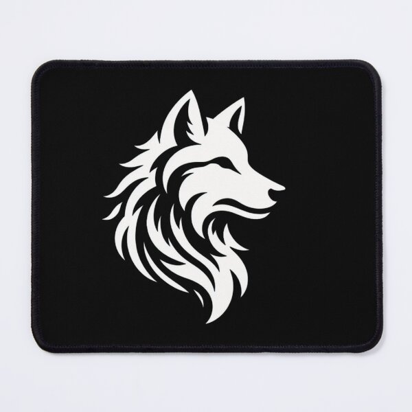 Item preview, Lone Wolf Silhoutte| Wild Animals | Silhoutte Animals designed and sold by SnuggleSafari.