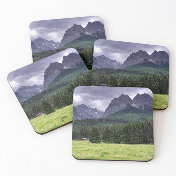 Item preview, Alpine Scene in Grainau designed and sold by Kasia Design.