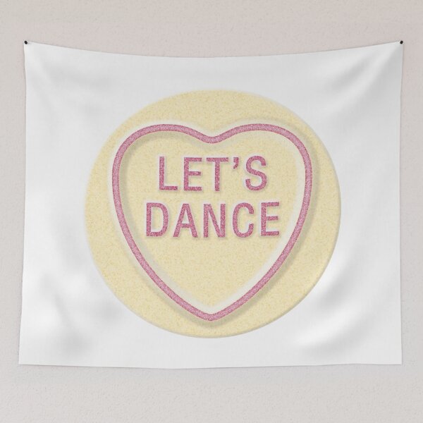 Item preview, NDVH Love Heart LET'S DANCE designed and sold by Nik’s T-Shirts.