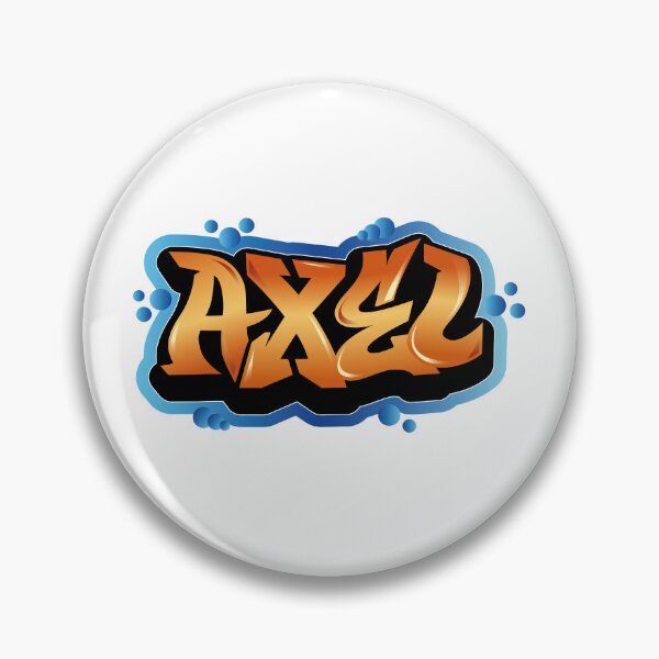Item preview, Axel name graffiti style designed and sold by 0ut0fSpace.