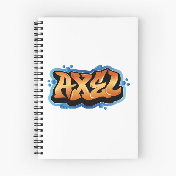 Item preview, Axel name graffiti style designed and sold by 0ut0fSpace.