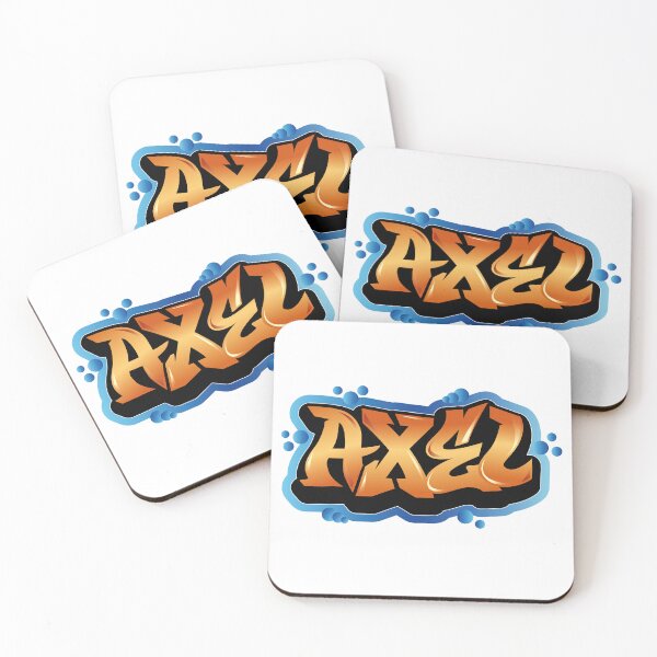 Item preview, Axel name graffiti style designed and sold by 0ut0fSpace.
