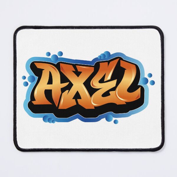 Item preview, Axel name graffiti style designed and sold by 0ut0fSpace.