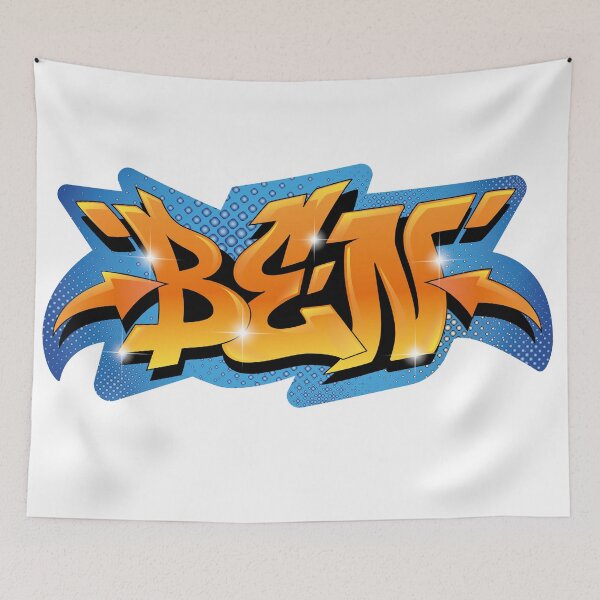 Item preview, Ben name graffiti style designed and sold by 0ut0fSpace.