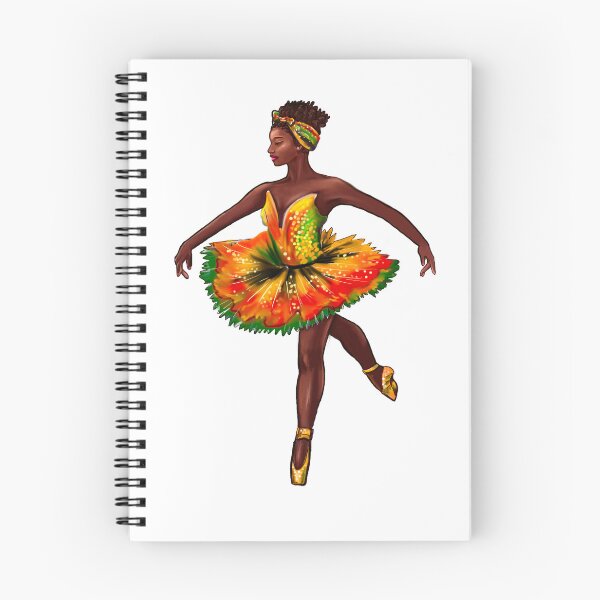Item preview, Ballet dance dancer in Reggae Rasta Jamaica Jamaican colors tutu and pointe shoes cute dancing African American ballerina designed and sold by Artonmytee.