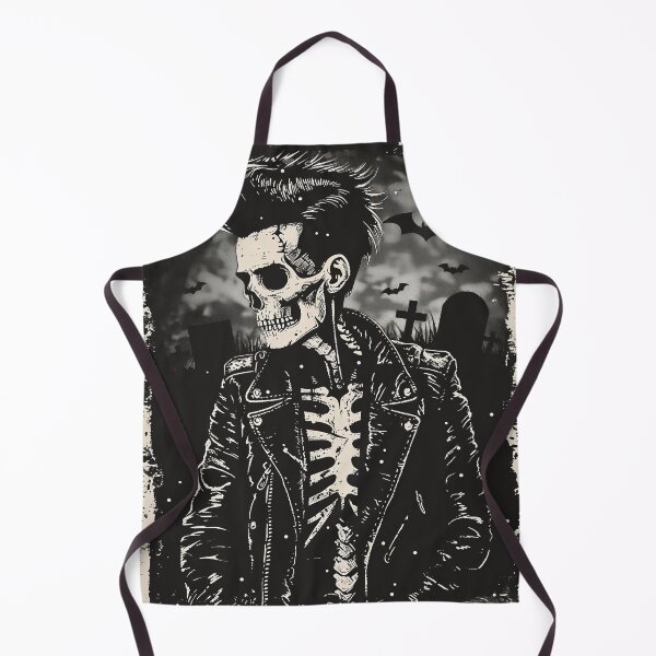 Item preview, Bad to the Bonehead Biker designed and sold by Retro Type.