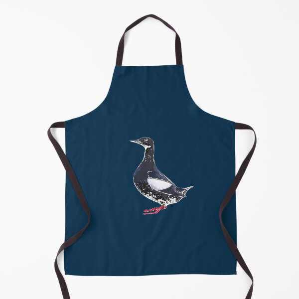 Item preview, Black Guillemot White Alternate Design designed and sold by designsasstultd.