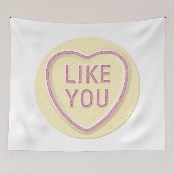 Item preview, NDVH Love Heart LIKE YOU designed and sold by Nik’s T-Shirts.