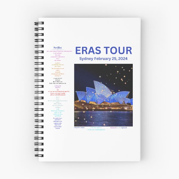 Item preview, Eras Tour Setlist - Sydney Night 3 designed and sold by LisaMichelleArt.