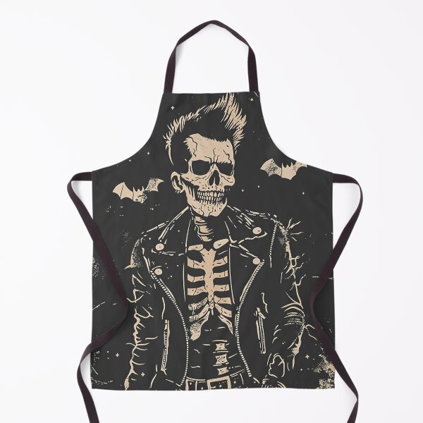 Item preview, Biker Bones Back from Dead Man's Party designed and sold by Retro Type.