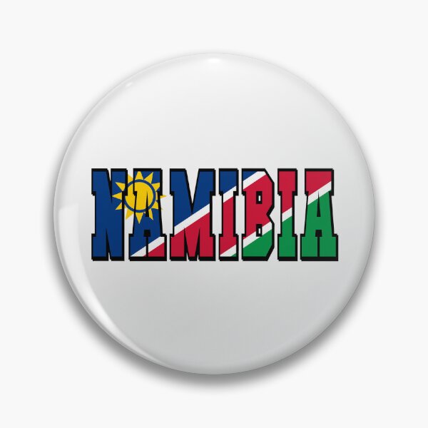Item preview, Namibia Country Flag Typography designed and sold by TravelWish.