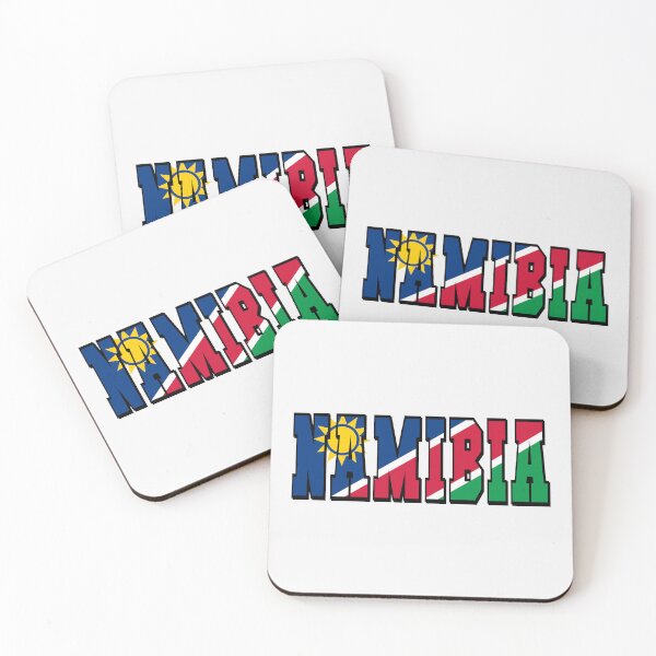 Item preview, Namibia Country Flag Typography designed and sold by TravelWish.