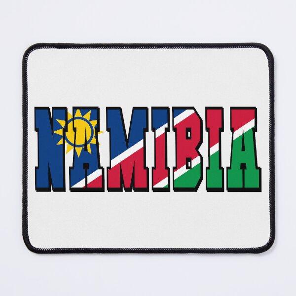 Item preview, Namibia Country Flag Typography designed and sold by TravelWish.