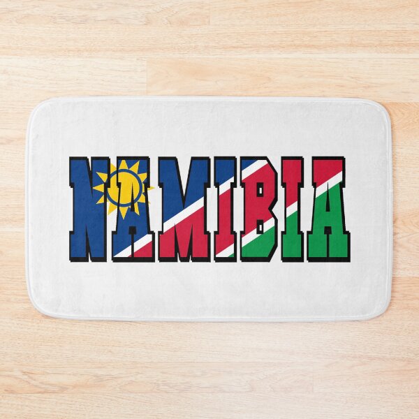 Item preview, Namibia Country Flag Typography designed and sold by TravelWish.
