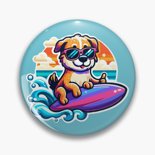 Item preview, Surfer Dog designed and sold by McThingummy.