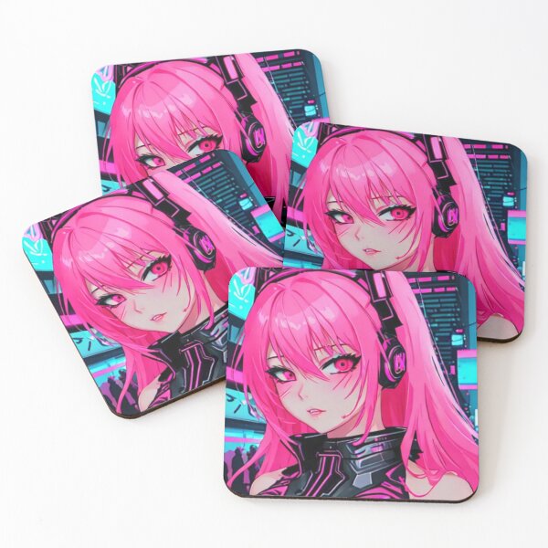 Aperçu de l'œuvre Nouveau style anime rose créée et vendue par AdultAnime.