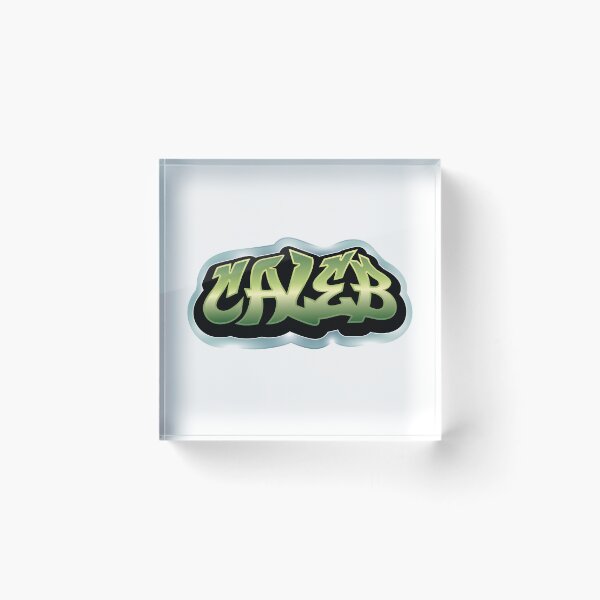 Item preview, Caleb name graffiti style designed and sold by 0ut0fSpace.