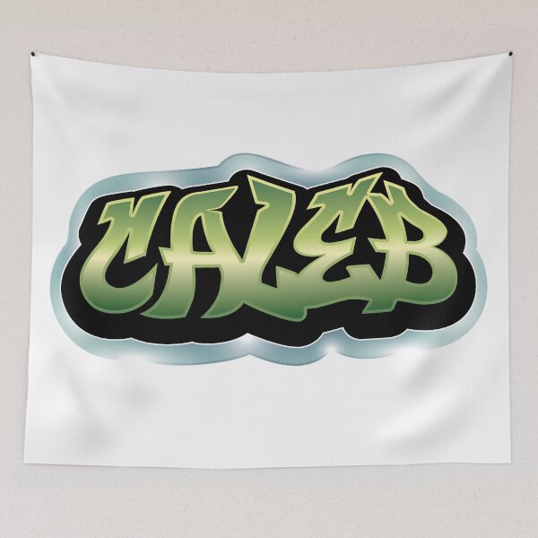 Item preview, Caleb name graffiti style designed and sold by 0ut0fSpace.