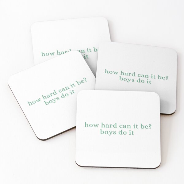 Item preview, how hard can it be? boys do it (green) designed and sold by madebysam :).