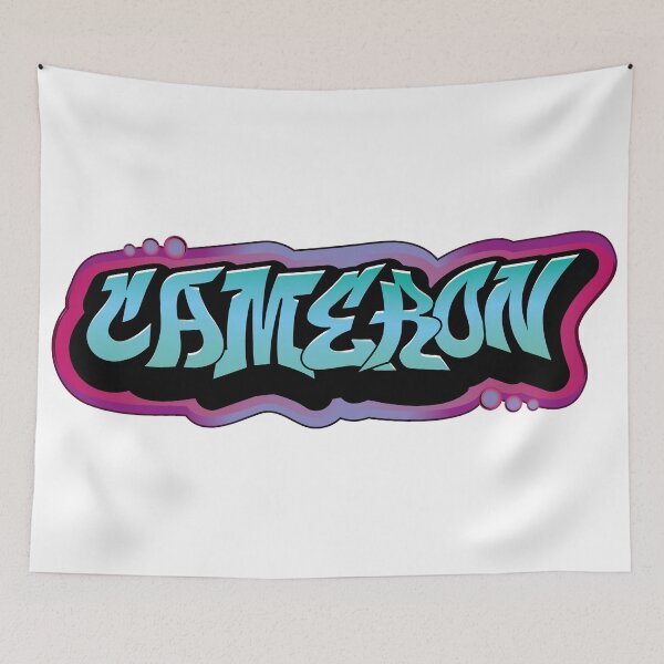 Item preview, Cameron name graffiti style designed and sold by 0ut0fSpace.