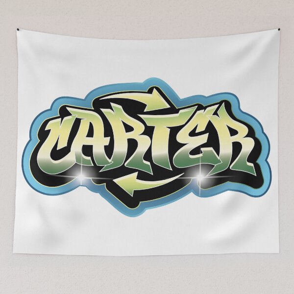 Item preview, Carter name graffiti style designed and sold by 0ut0fSpace.