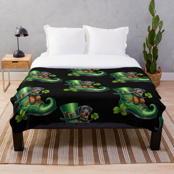 Item preview, Doberman Pinscher Dog Saint Patricks Day designed and sold by EXON-Publishing.