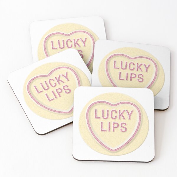 Item preview, NDVH Love Heart LUCKY LIPS designed and sold by Nik’s T-Shirts.
