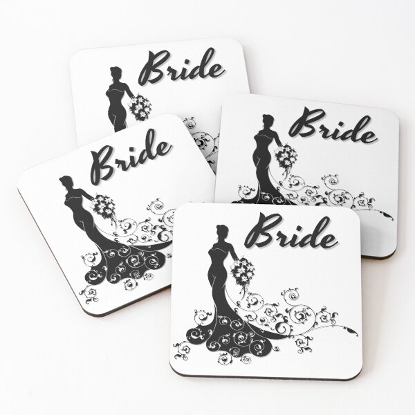 Item preview, Elegant Bride In Floral Gown Design designed and sold by PixelsNBows.