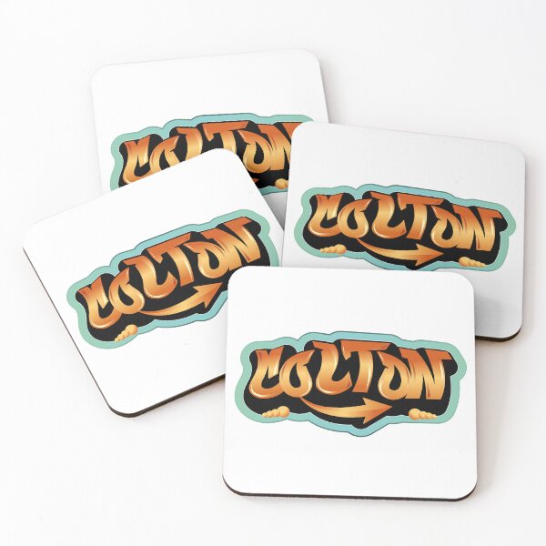 Item preview, Colton name graffiti style designed and sold by 0ut0fSpace.