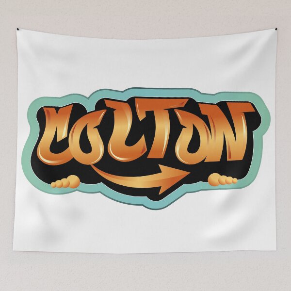 Item preview, Colton name graffiti style designed and sold by 0ut0fSpace.