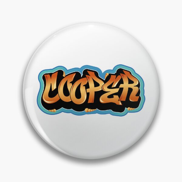 Item preview, Cooper name graffiti style designed and sold by 0ut0fSpace.