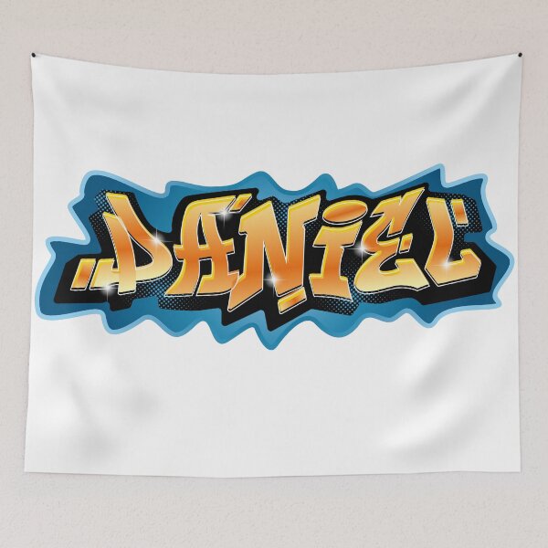 Item preview, Daniel name graffiti style designed and sold by 0ut0fSpace.