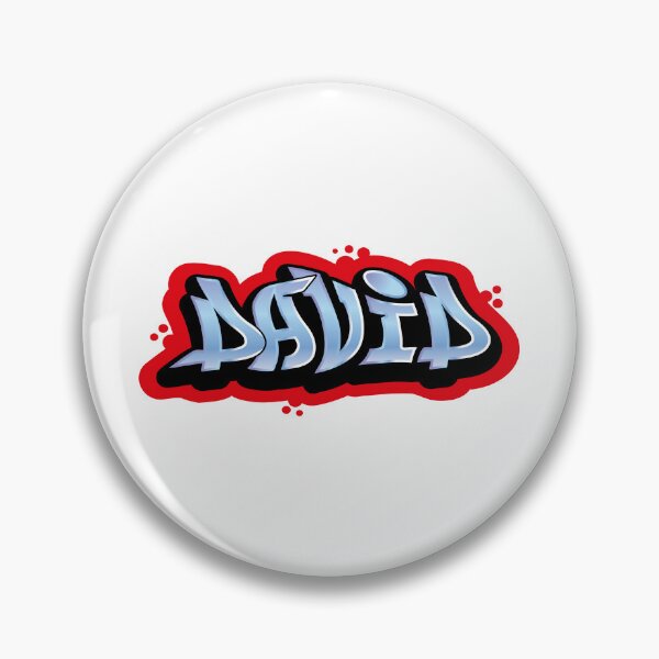 Item preview, David name graffiti style designed and sold by 0ut0fSpace.