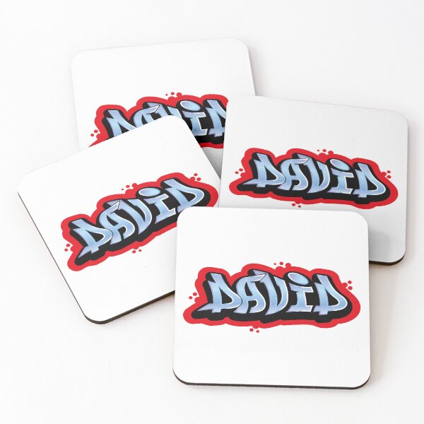 Item preview, David name graffiti style designed and sold by 0ut0fSpace.