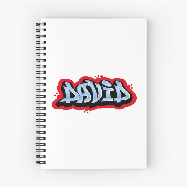Item preview, David name graffiti style designed and sold by 0ut0fSpace.