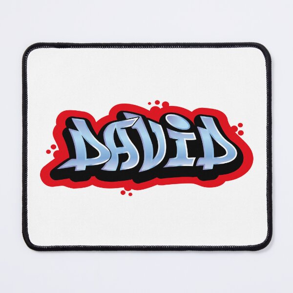 Item preview, David name graffiti style designed and sold by 0ut0fSpace.