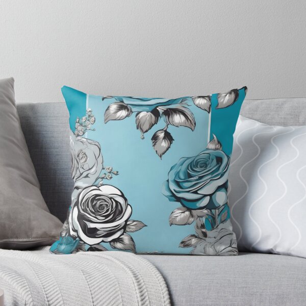Item preview, Baroque Inspired Aquamarine Roses designed and sold by DesignsByPrnces.