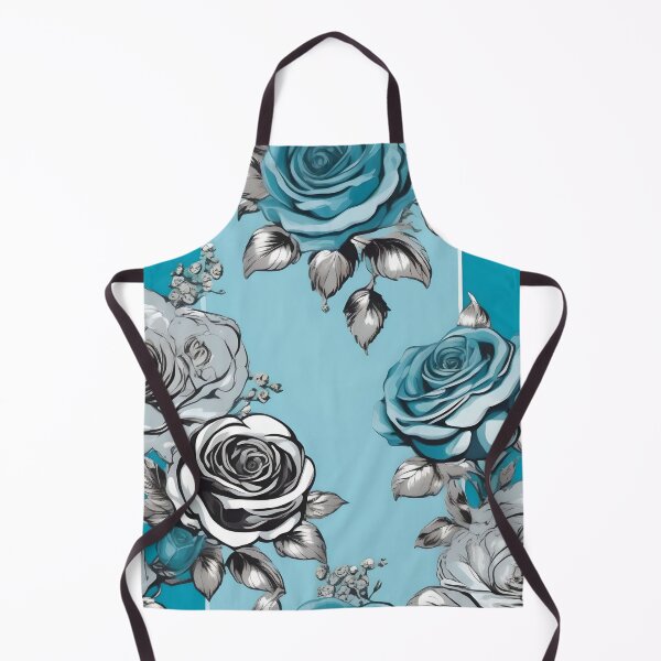 Item preview, Baroque Inspired Aquamarine Roses designed and sold by DesignsByPrnces.