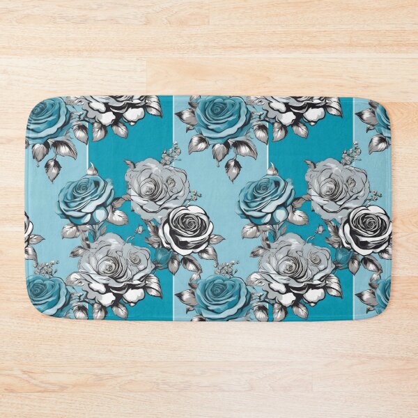 Item preview, Baroque Inspired Aquamarine Roses designed and sold by DesignsByPrnces.