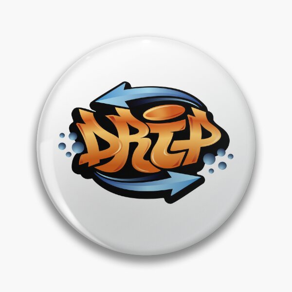 Item preview, Drip graffiti style designed and sold by 0ut0fSpace.