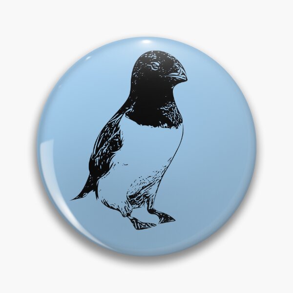 Item preview, Dovekie Little Auk Black Design  designed and sold by designsasstultd.