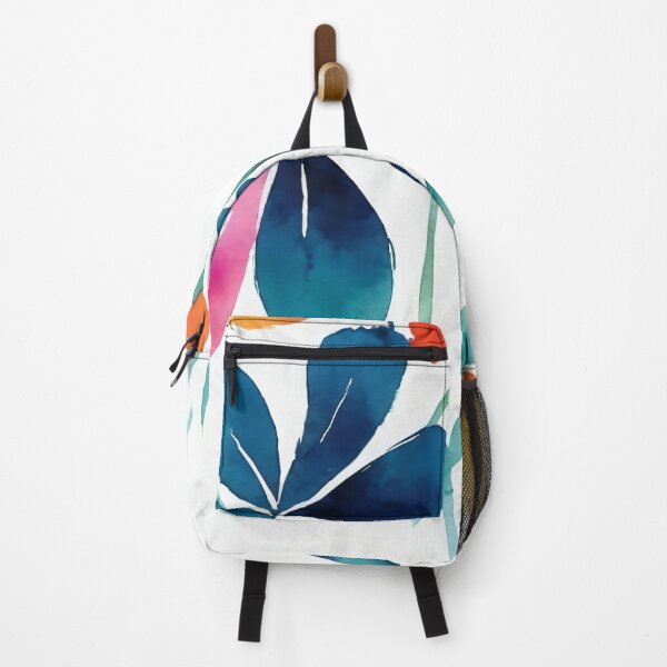 Item preview, Colorful stylish minimalist abstract flowers water color designed and sold by yeekazar.