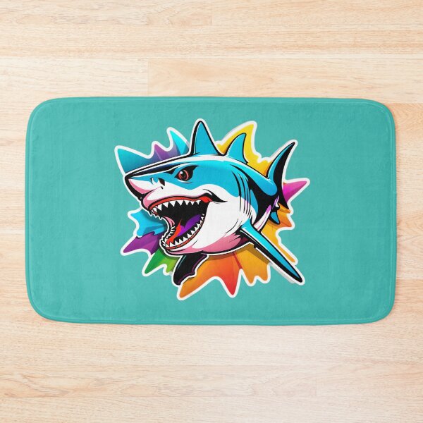 Item preview, Cool Graffiti Shark Pattern designed and sold by TheArtOfPat.