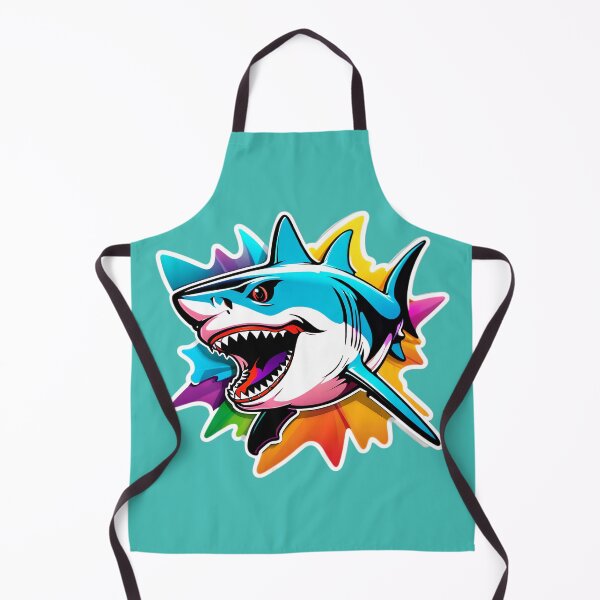 Item preview, Cool Graffiti Shark Pattern designed and sold by TheArtOfPat.