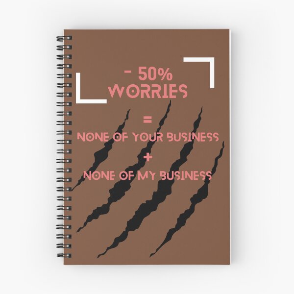 Item preview, -50% Worries designed and sold by CCEINnoc.