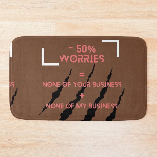 Item preview, -50% Worries designed and sold by CCEINnoc.