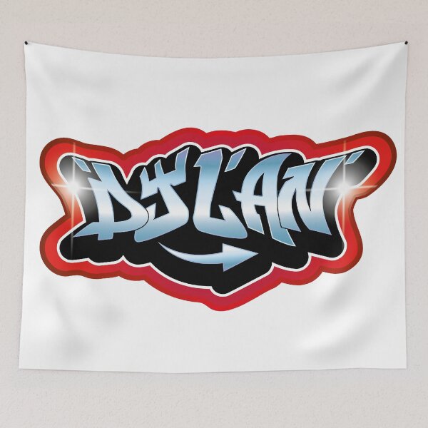 Item preview, Dylan name graffiti style designed and sold by 0ut0fSpace.